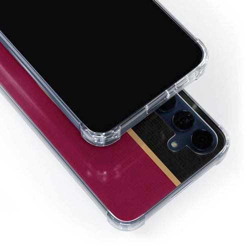 NBA Cleveland Cavaliers Canvas Galaxy A55 5G Clear Case
