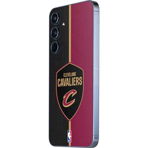 NBA Cleveland Cavaliers Canvas Galaxy A55 5G Skin