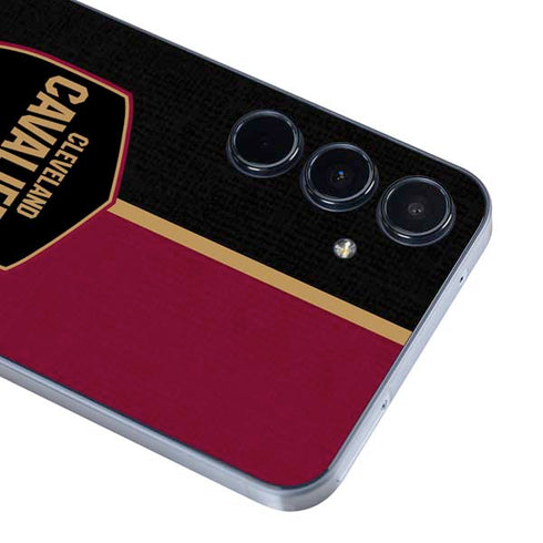 NBA Cleveland Cavaliers Canvas Galaxy A55 5G Skin