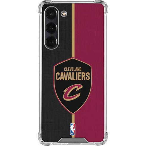NBA Cleveland Cavaliers Canvas Galaxy S24 FE Clear Case