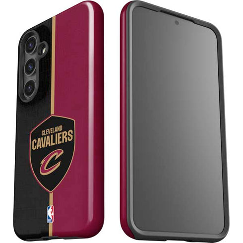 NBA Cleveland Cavaliers Canvas Galaxy S25 Impact Case
