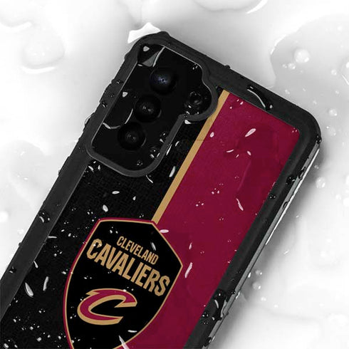 NBA Cleveland Cavaliers Canvas Galaxy S24 Plus Waterproof Case