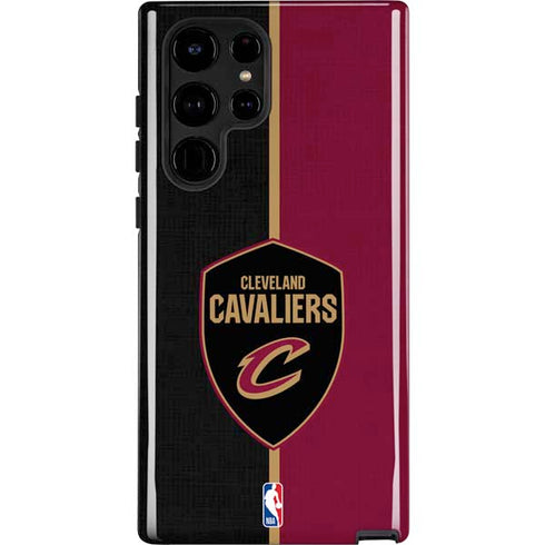 NBA Cleveland Cavaliers Canvas Galaxy S25 Ultra Impact Case