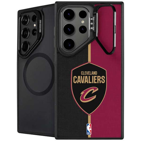 NBA Cleveland Cavaliers Canvas Galaxy S25 Ultra Kickstand Case
