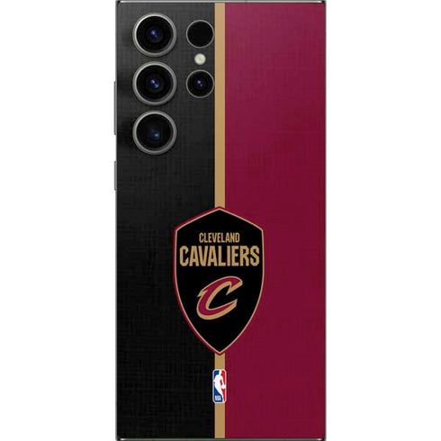 NBA Cleveland Cavaliers Canvas Galaxy S25 Ultra Skin