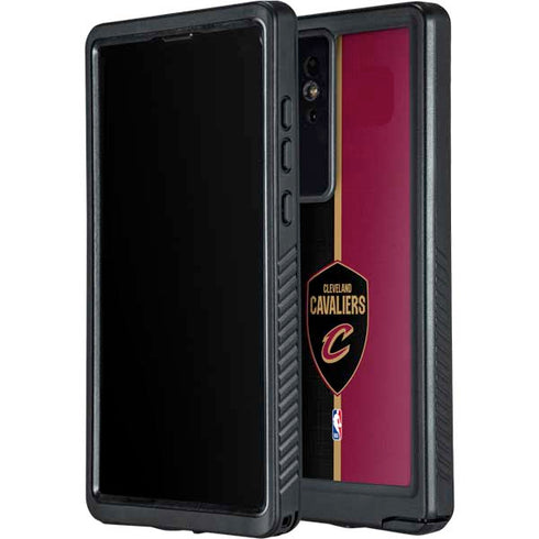 NBA Cleveland Cavaliers Canvas Galaxy S24 Ultra Waterproof Case