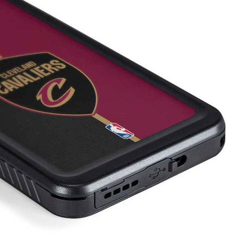 NBA Cleveland Cavaliers Canvas Galaxy S24 Waterproof Case