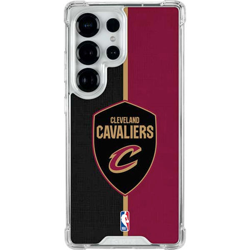NBA Cleveland Cavaliers Canvas Galaxy S26 Ultra Clear Case