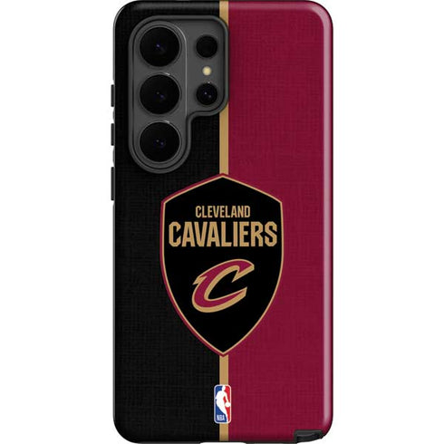 NBA Cleveland Cavaliers Canvas Galaxy S26 Ultra Impact Case