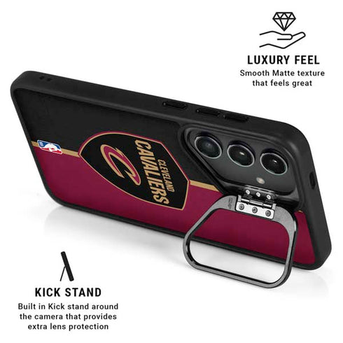 NBA Cleveland Cavaliers Canvas Galaxy S26 Ultra Kickstand Case