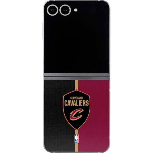 NBA Cleveland Cavaliers Canvas Galaxy Z Flip6 Skin