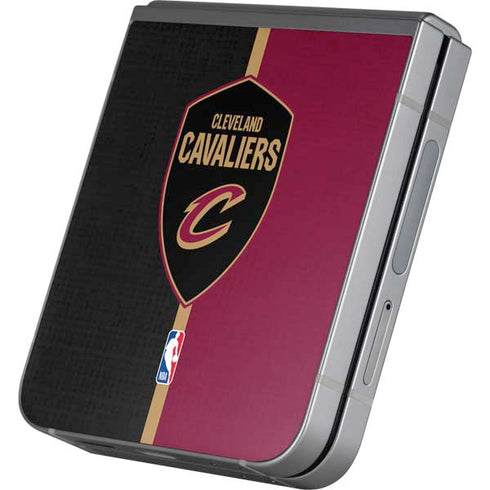 NBA Cleveland Cavaliers Canvas Galaxy Z Flip6 Skin