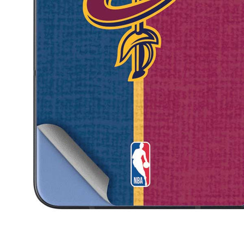 NBA Cleveland Cavaliers Canvas Galaxy Z Fold5 5G Skin