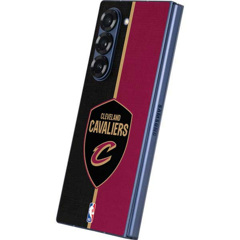 NBA Cleveland Cavaliers Canvas Galaxy Z Fold6 Skin