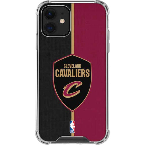 NBA Cleveland Cavaliers Canvas iPhone 12 Mini Clear Case