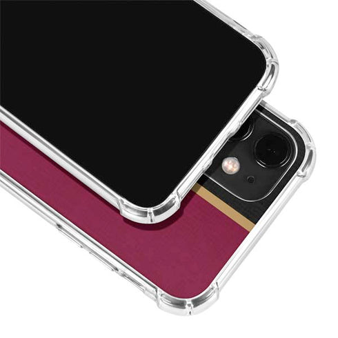 NBA Cleveland Cavaliers Canvas iPhone 12 Mini Clear Case