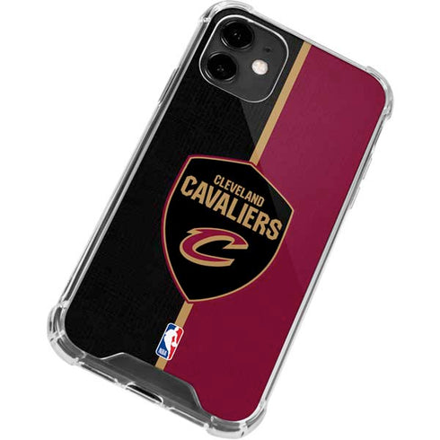 NBA Cleveland Cavaliers Canvas iPhone 12 Mini Clear Case