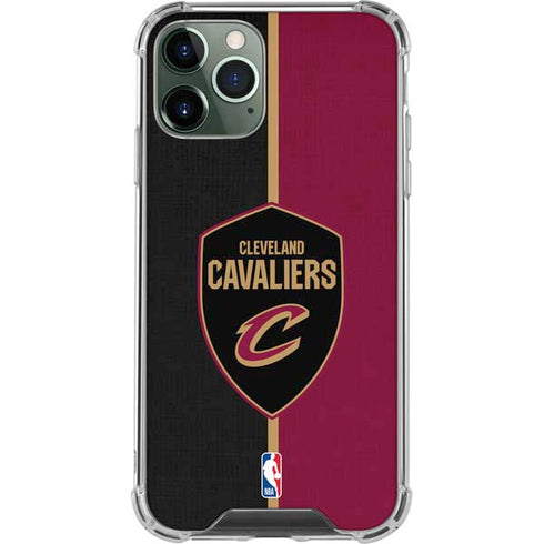 NBA Cleveland Cavaliers Canvas iPhone 12 Pro Clear Case