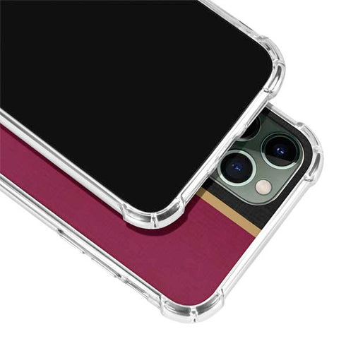 NBA Cleveland Cavaliers Canvas iPhone 12 Pro Clear Case