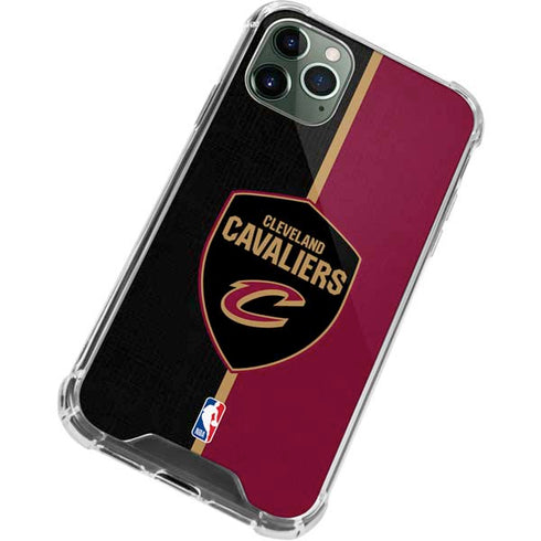 NBA Cleveland Cavaliers Canvas iPhone 12 Pro Max Clear Case