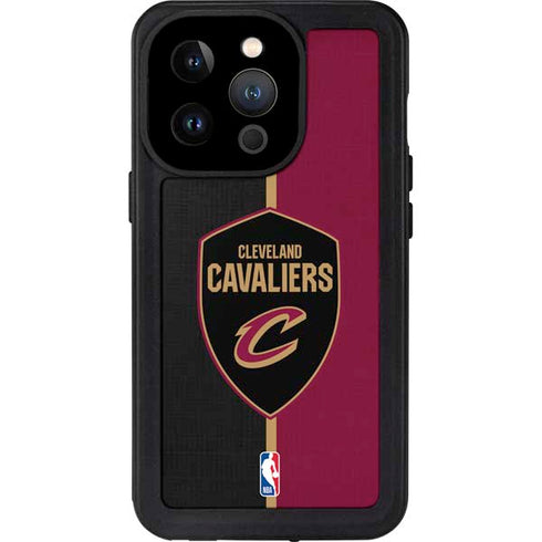 NBA Cleveland Cavaliers Canvas iPhone 15 Pro Waterproof Case
