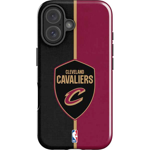 NBA Cleveland Cavaliers Canvas iPhone 16 Impact Case