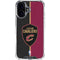 NBA Cleveland Cavaliers Canvas iPhone 16 Plus Clear Case