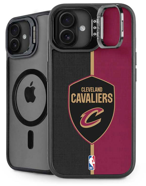 NBA Cleveland Cavaliers Canvas iPhone 16 Plus Kickstand Case