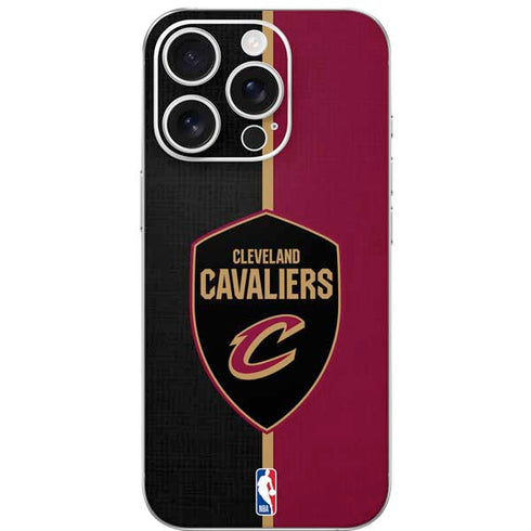NBA Cleveland Cavaliers Canvas iPhone 16 Pro Skin