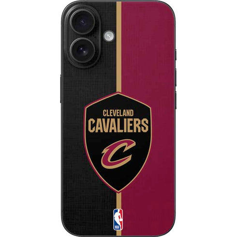 NBA Cleveland Cavaliers Canvas iPhone 16 Skin