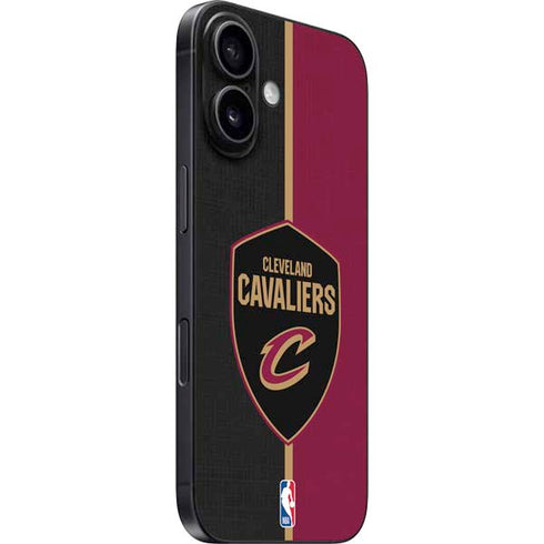 NBA Cleveland Cavaliers Canvas iPhone 16 Skin