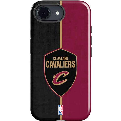 NBA Cleveland Cavaliers Canvas iPhone 16e Impact Case