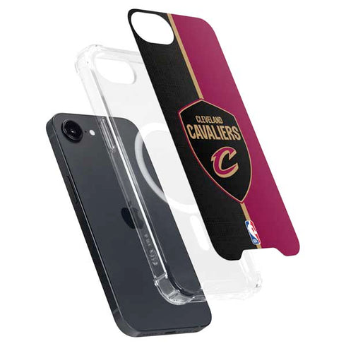 NBA Cleveland Cavaliers Canvas iPhone 16e MagSafe Case