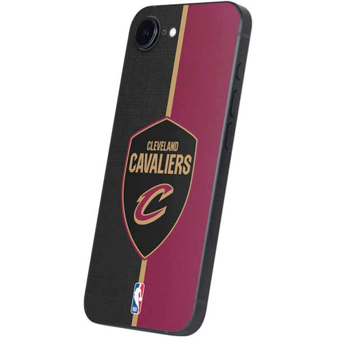 NBA Cleveland Cavaliers Canvas iPhone 16e Skin