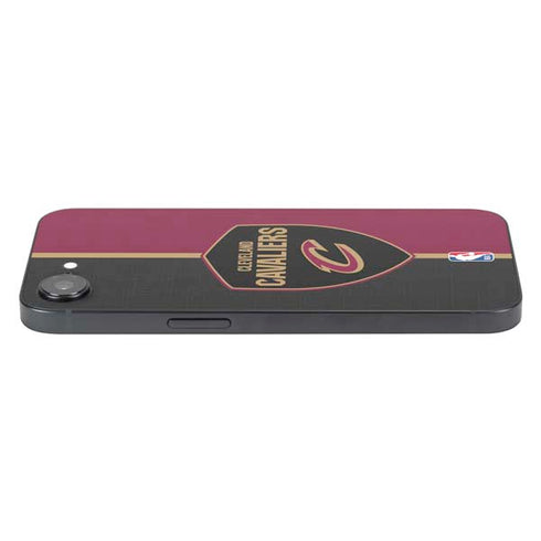NBA Cleveland Cavaliers Canvas iPhone 16e Skin