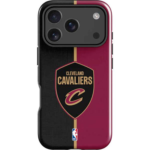 NBA Cleveland Cavaliers Canvas iPhone 18 Pro Impact Case