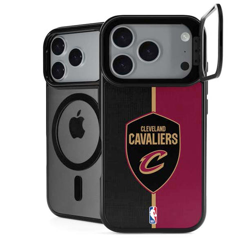NBA Cleveland Cavaliers Canvas iPhone 18 Pro Max Kickstand Case