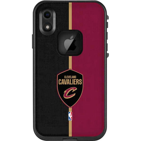 NBA Cleveland Cavaliers Canvas LifeProof Fre iPhone Skin