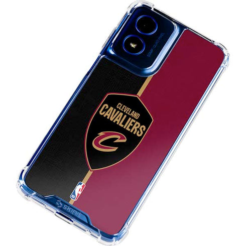 NBA Cleveland Cavaliers Canvas Moto G Play 4G (2024) Clear Case