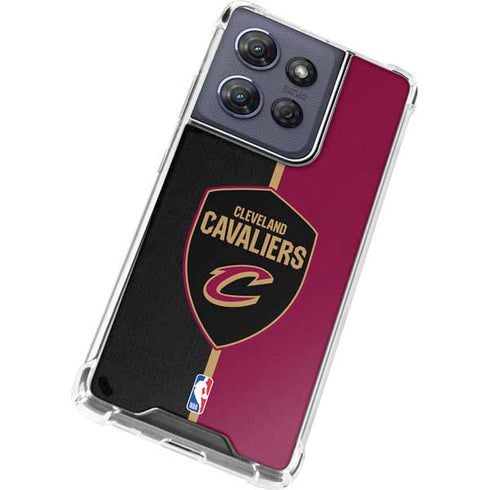 NBA Cleveland Cavaliers Canvas Moto G Play 5G (2025) Clear Case