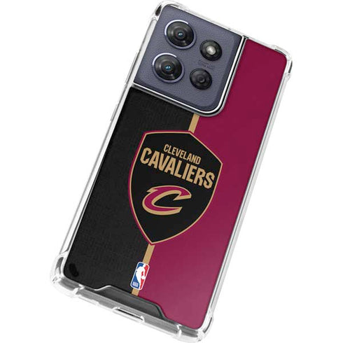 NBA Cleveland Cavaliers Canvas Moto G Power 5G (2025) Clear Case