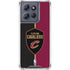 NBA Cleveland Cavaliers Canvas Moto G Stylus 5G (2025) Clear Case