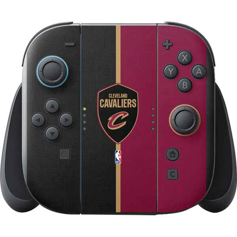 NBA Cleveland Cavaliers Canvas Nintendo Switch 2 (2025) with Joy-Con Skin