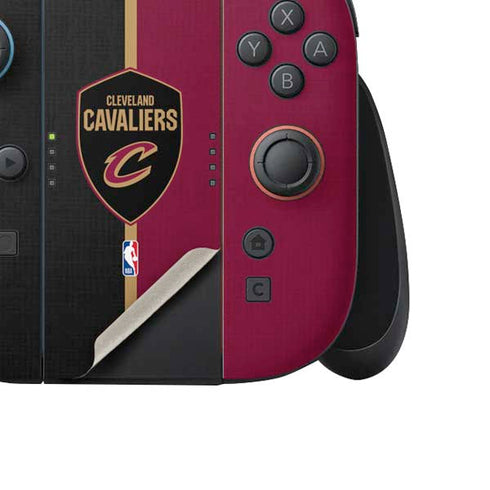 NBA Cleveland Cavaliers Canvas Nintendo Switch 2 (2025) Joy-Con Controller Skin