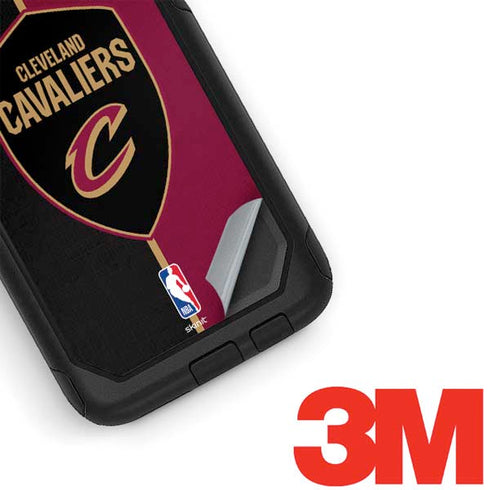 NBA Cleveland Cavaliers Canvas Otterbox Commuter Galaxy Skin