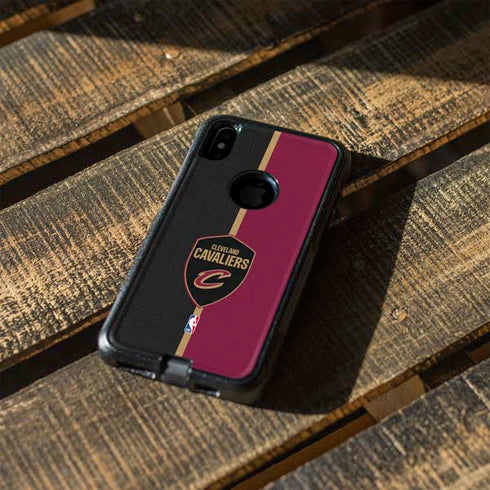 NBA Cleveland Cavaliers Canvas Otterbox Commuter iPhone Skin