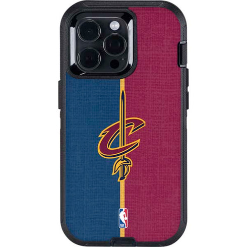 NBA Cleveland Cavaliers Canvas Otterbox Defender iPhone Skin