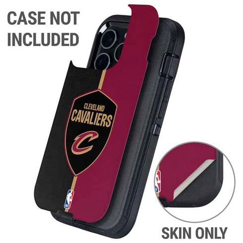 NBA Cleveland Cavaliers Canvas Otterbox Defender iPhone Skin