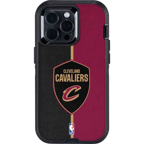 NBA Cleveland Cavaliers Canvas Otterbox Defender iPhone Skin