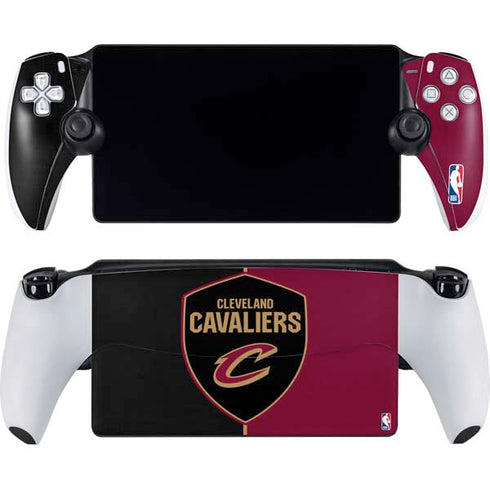 NBA Cleveland Cavaliers Canvas PlayStation Portal Remote Player Skin